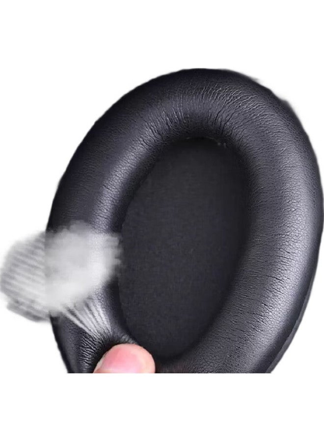 Dipple Dipuer, Suitable For Sony Wh-1000Xm3 Earpads, Over-Ear Headphones, Foam Earpads, Protective Covers, Wh-1000Xm3 Black [With Foam Pad], -1 Pair - Image 1