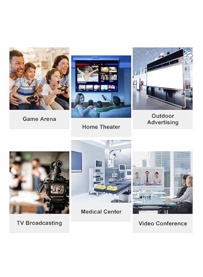 AOC HDMI 2.1 Fiber Optic Cable 20M – Ultra High Speed 48Gbps – 8K/60Hz & 4K/120Hz – Slim, Flexible & Directional Long Cable for Home & Business - Image 2