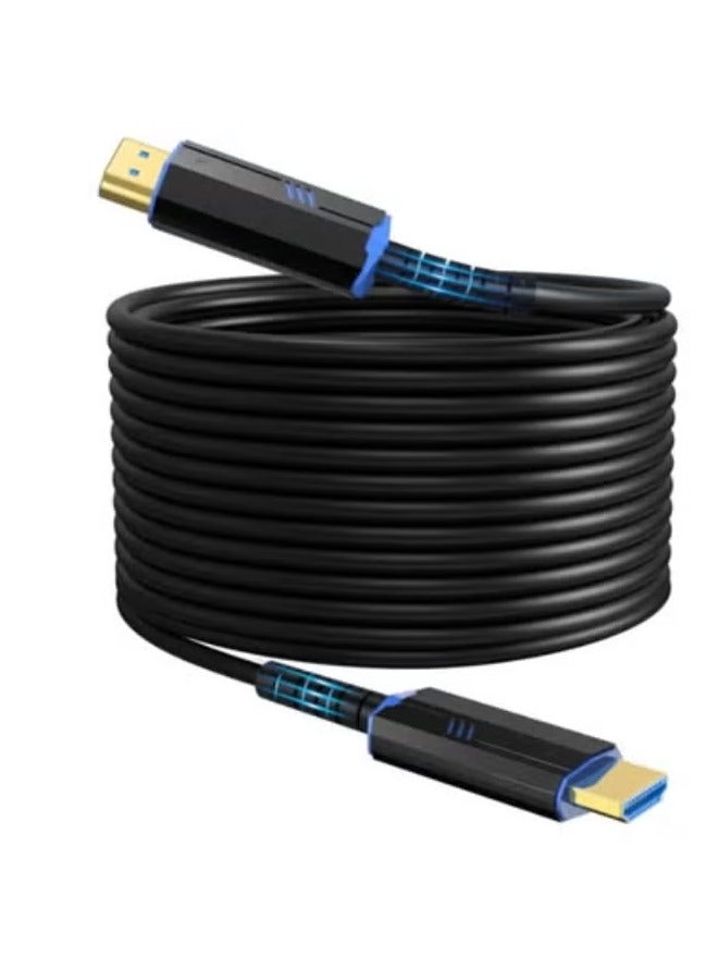 AOC HDMI 2.1 Fiber Optic Cable 20M – Ultra High Speed 48Gbps – 8K/60Hz & 4K/120Hz – Slim, Flexible & Directional Long Cable for Home & Business - Image 1