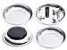 EHOMEA2Z Magnetic Bowl For Screws 4PcMagnetic Bowls For Holding Nuts and Bolts Small PartsPinsToolsPlateDishSetTrayRound 6 - Image 2