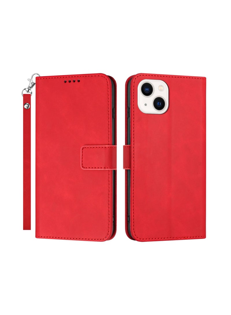 Suteni Flip Cover Leather Protective Hidden Card Slots Phone Case for iPhone - Image 1