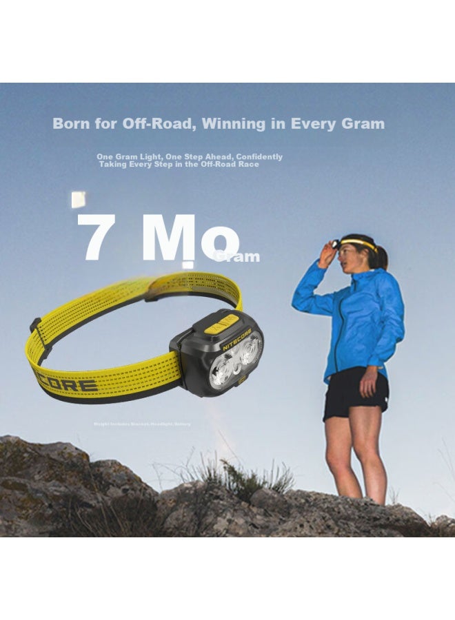 Nitecore Ut27 Mct Pro White Trail Running Headlamp Head-worn Outdoor Hiking Night Lighting - Image 2