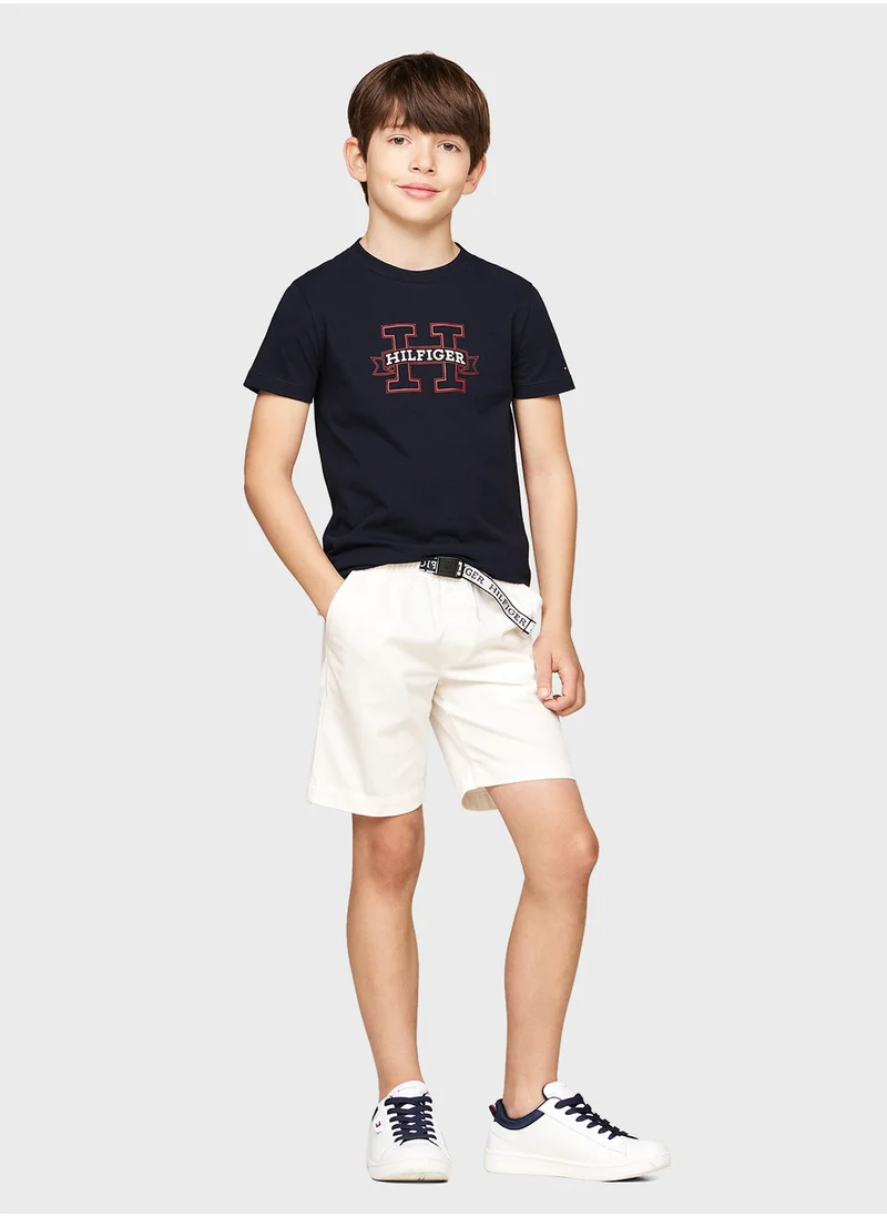 TOMMY HILFIGER TAPE REGULAR CHINO SHORT
