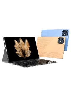 M37 Android 12 Tablet 8GB RAM 512GB Memory 5G Dual Sim - 10.1-Inch Incell DIsplay Tablet PC - Gold.