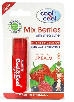 Cool & Cool Lip Balm Mix Berries 4.6 Gram  - Image 1