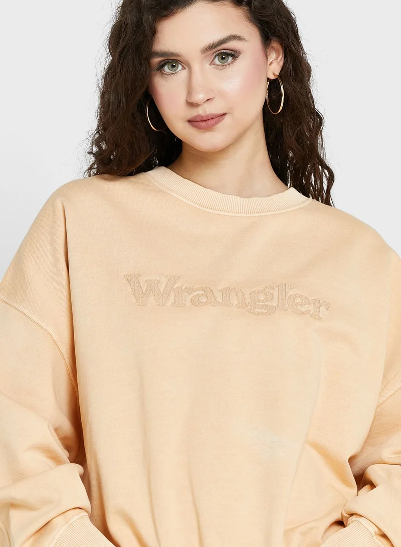 Wrangler Round Neck Sweatshirts