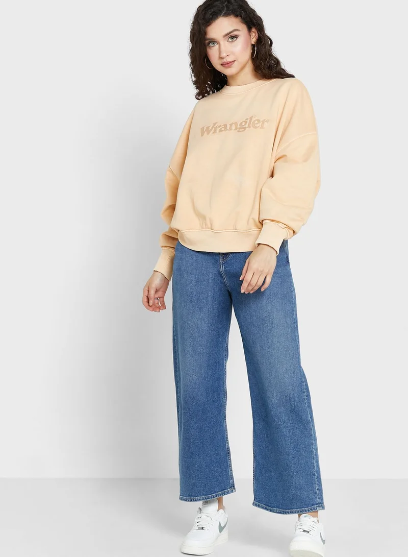 Wrangler Round Neck Sweatshirts