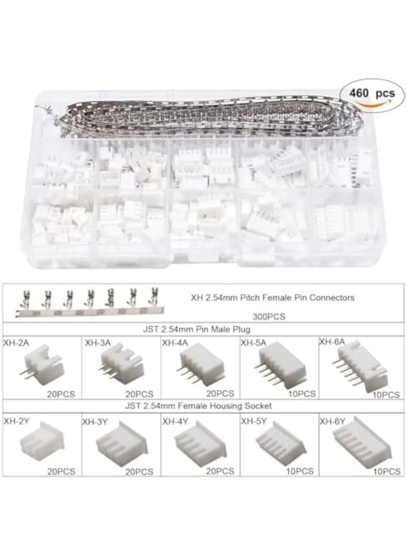 Barakah Du-pont Crimping Tool for AWG26-18 with 1550 Male and Female Pin Connectors and 460 JST Connectors for 2.54mm 3.96mm, etc. Connector Various Applications - Image 5