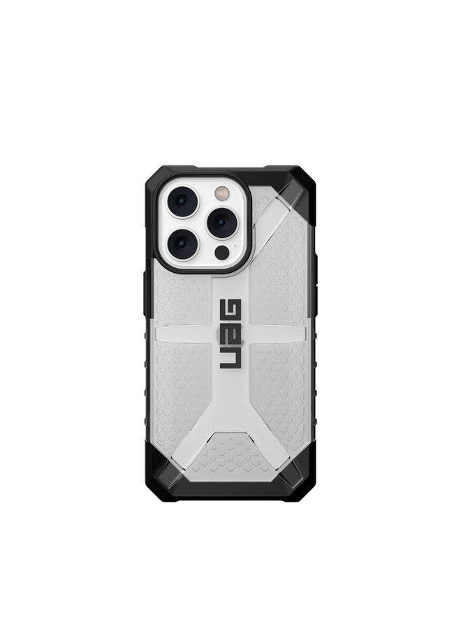 Urban Armor Gear Urban Armor Gear TPU+PC iPhone 14 Pro Case,Plasma Rugged Lightweight Shockproof Protective Case/Cover Designed For iPhone 14 Pro(6.1-Inch) 2022,Wireless Charging Compatible(Military Drop Tested)-Ice - Image 3