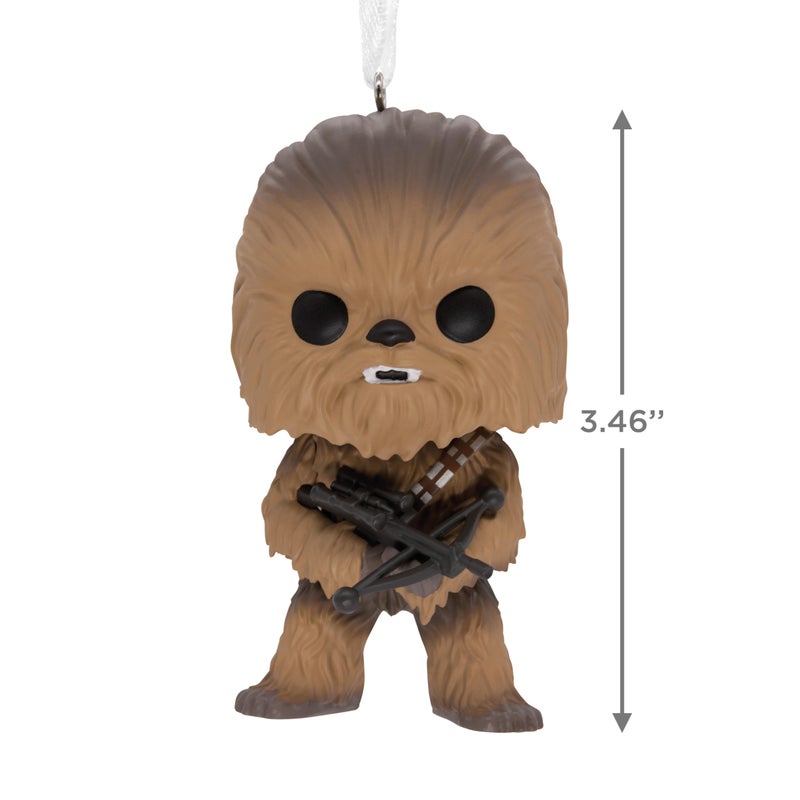 Hallmark Star Wars Chewbacca Funko POP! Christmas Ornament - Image 4