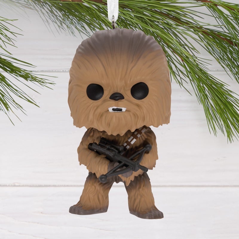 Hallmark Star Wars Chewbacca Funko POP! Christmas Ornament - Image 5