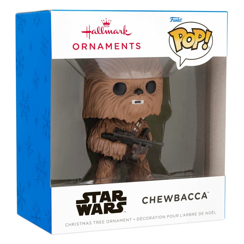 Hallmark Star Wars Chewbacca Funko POP! Christmas Ornament - Image 3