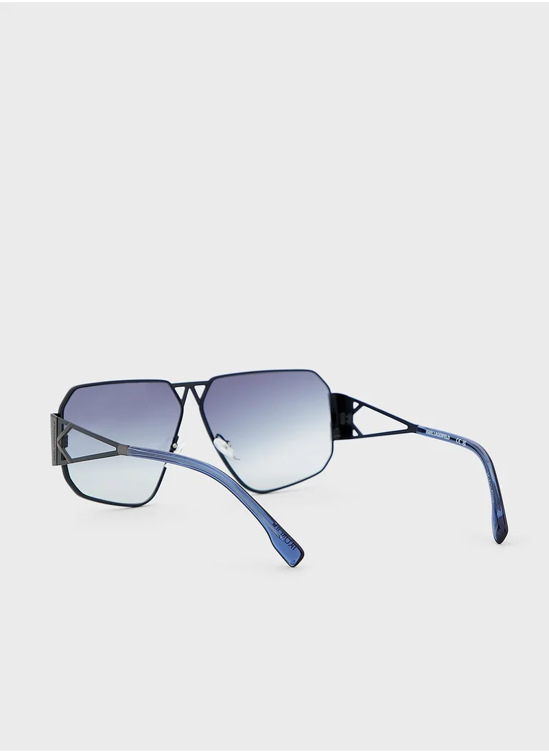 Karl Lagerfeld Aviator Sunglasses