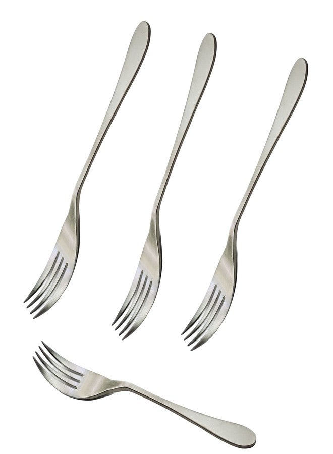 Knork Lite stainless steel, 4 Piece Set, Dinner Knork Fork (Open Stock), Matte Brushed Finish - Image 1