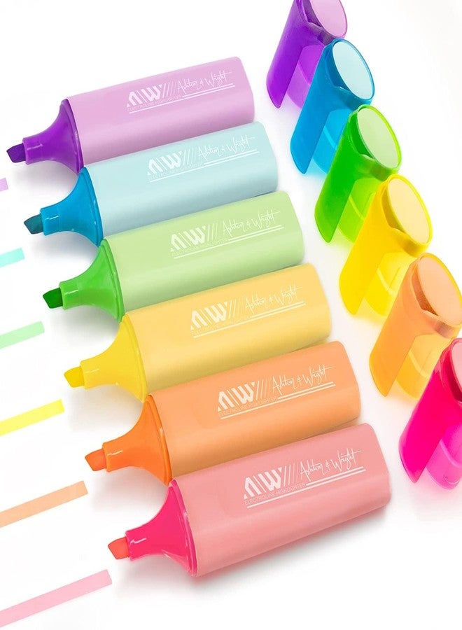 Ashton and Wright - ElectroLine Classic Highlighters - Pastel 6 Pack - Image 1