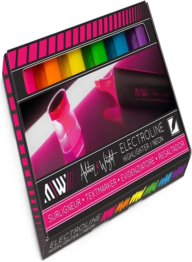 Ashton and Wright - ElectroLine Classic Highlighters - Pastel 6 Pack - Image 5