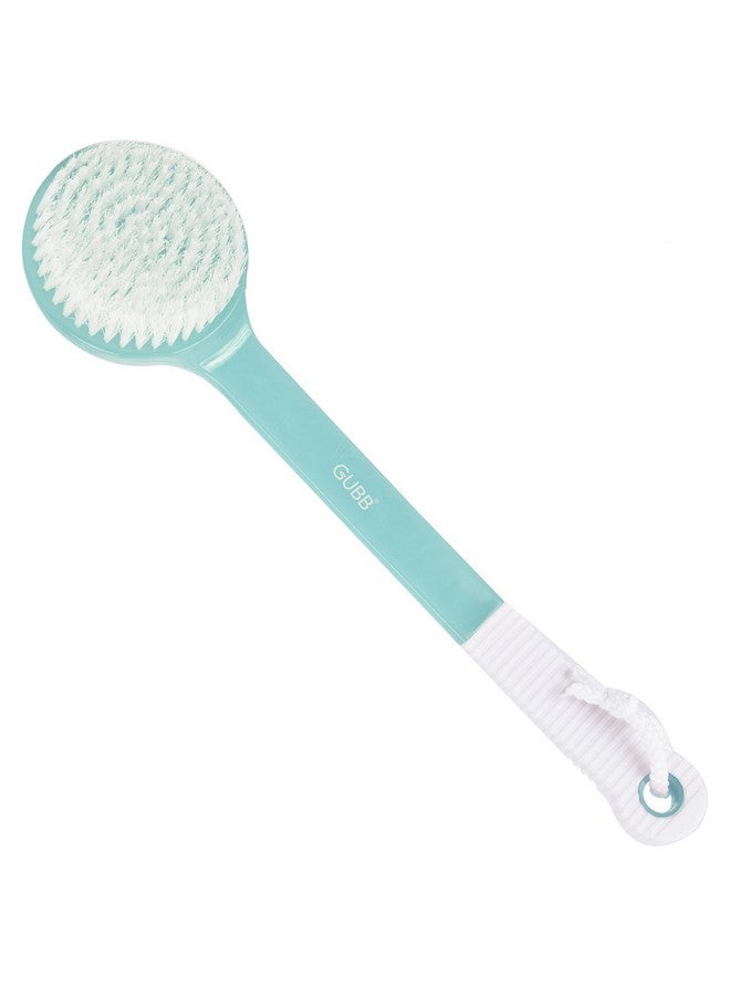 GUBB Bath Brush With Extended Handle - Dual Sided Exfoliating Brush For Cleansing, Gentle Exfoliation, And Invigorating Massage - Soft Nylon Bristles Ideal For Knees, Elbows, And Ankles - Spa-Quality Bathing Experience At Home - Image 1