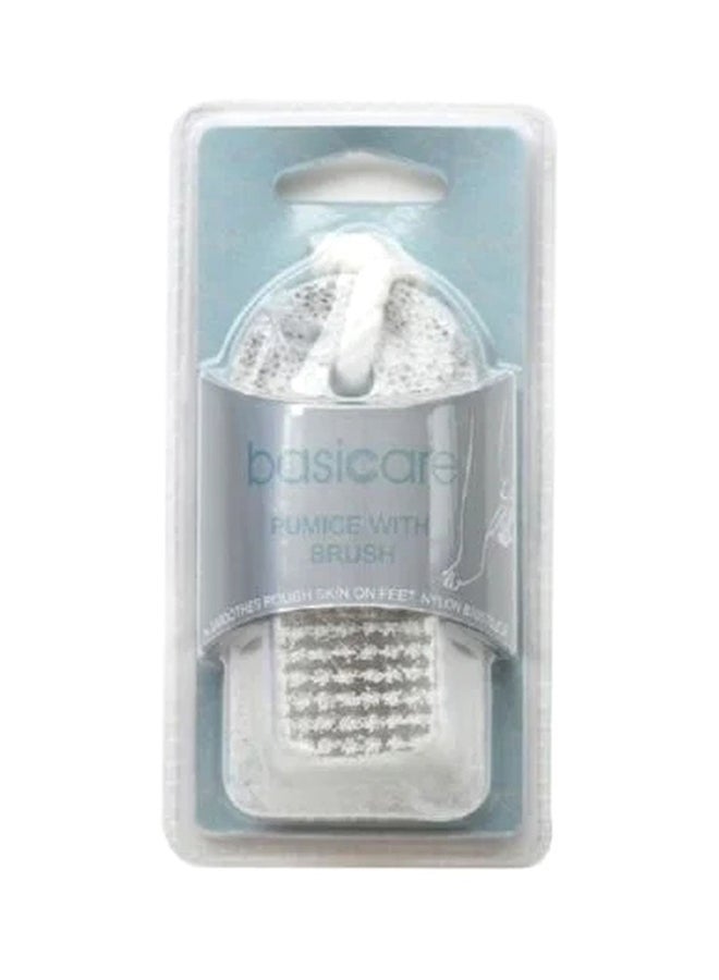 Basicare حجر الخفاف مع فرشاة