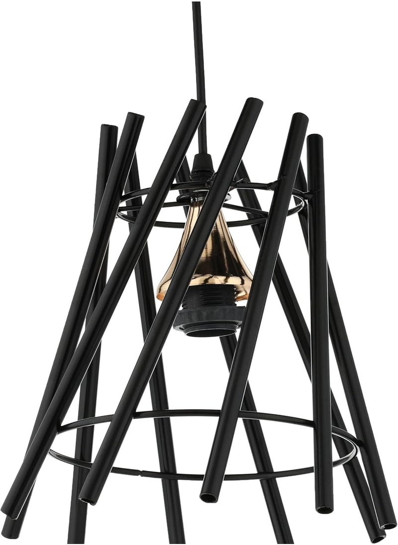Generic Black modern piano ceiling lamp pendant chandelier  - Image 1