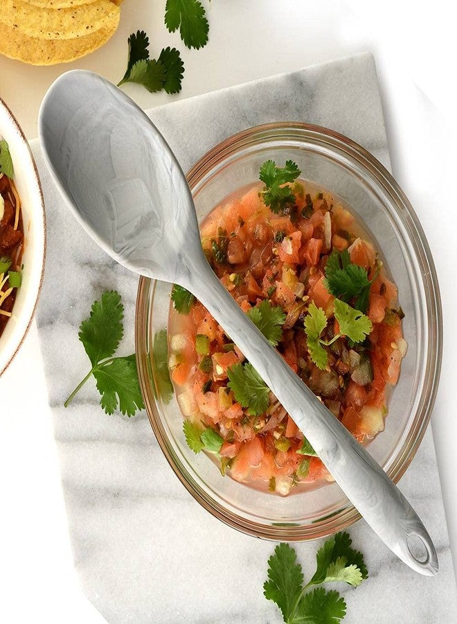 Norpro Silicone Spoon, Marble, Gray Marble, 11.25", (NP2994) - Image 5