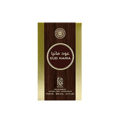 NYLAA Oud Mania 100ml Perfume for Men - Eau de Parfum Spray - Oriental Spicy Perfume Blend of Amber, Cedarwood with Aromatic Musk - Image 4