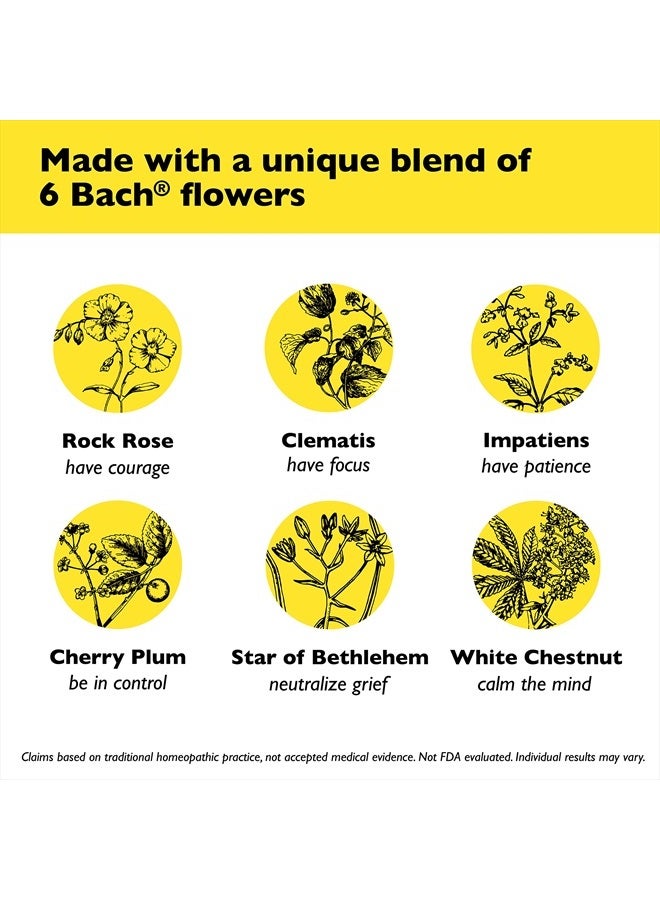 RESCUE Bach RESCUE SLEEP Liquid Melts, Natural Orange Vanilla Flavor, Sleep & Stress Relief Aid, Homeopathic Flower Essence, Free of Melatonin, Gluten & Sugar, Non-alcohol, Non-Narcotic, 6 Packs, 28 Ct Each - Image 5