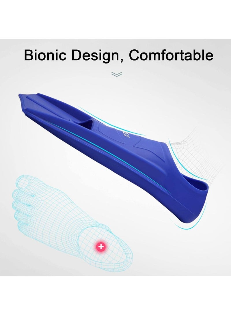 فيتاشيلي زعانف غطس خفيفة الوزن - زعانف سباحة بقدم كاملة وكعب مفتوح للكبار والأطفال | مثالية للغطس، الغوص، السباحة، وتدريب السباحة - Image 2