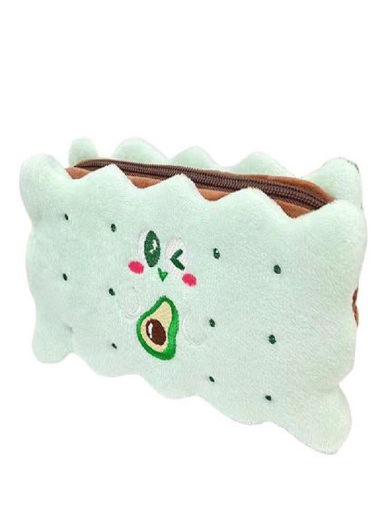 Eckek - Pencil Box Soft Cartoon Plush Students Lovely Stationery Student Supplies - Image 1