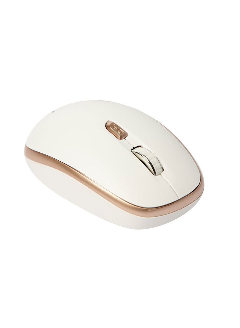 LAVVENTO L'AVVENTO (MO34W) 2.4GHz Wireless Mouse - White*Gold  - Image 5