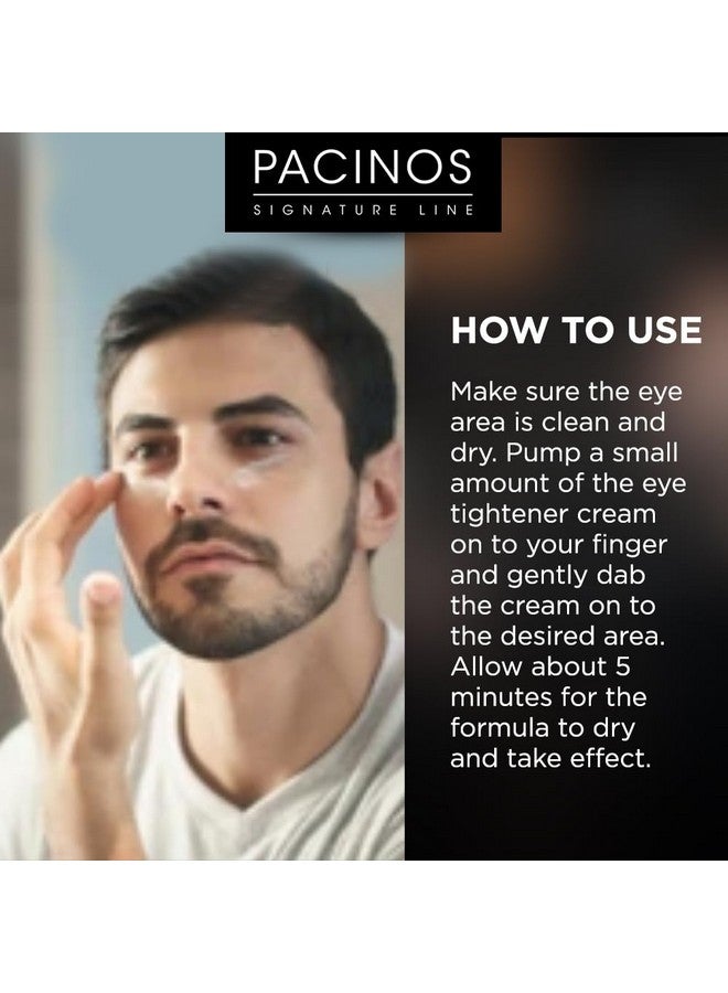 باتشينوس كريم شد منطقة تحت العين للرجال كريم العين لاستهداف مظهر التجاعيد والانتفاخات ينعم العناية ببشرة تحت العين للرجال الذين يبحثون عن مظهر أكثر شباباً 15 مل - Image 4