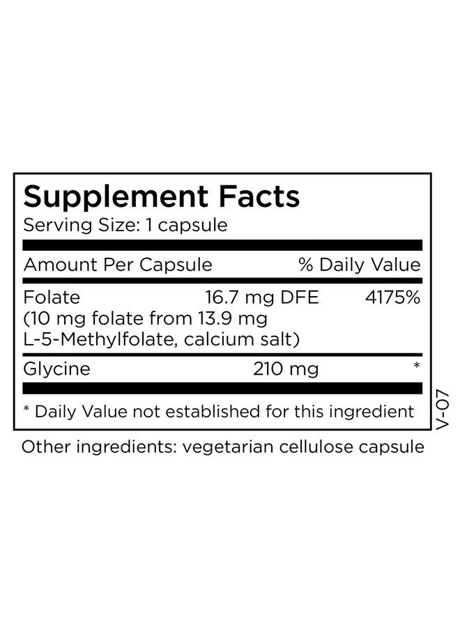 MethylPro 10mg L-Methylfolate - (30 Capsules) - Image 2