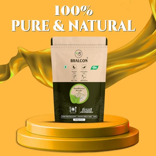 BRALCON Natural Seeds Combo (Sunflower Seeds 100g, Pumpkin Seeds 100g) | Raw Unroasted | Protein and Fiber Rich Superfood for Eating - Image 2