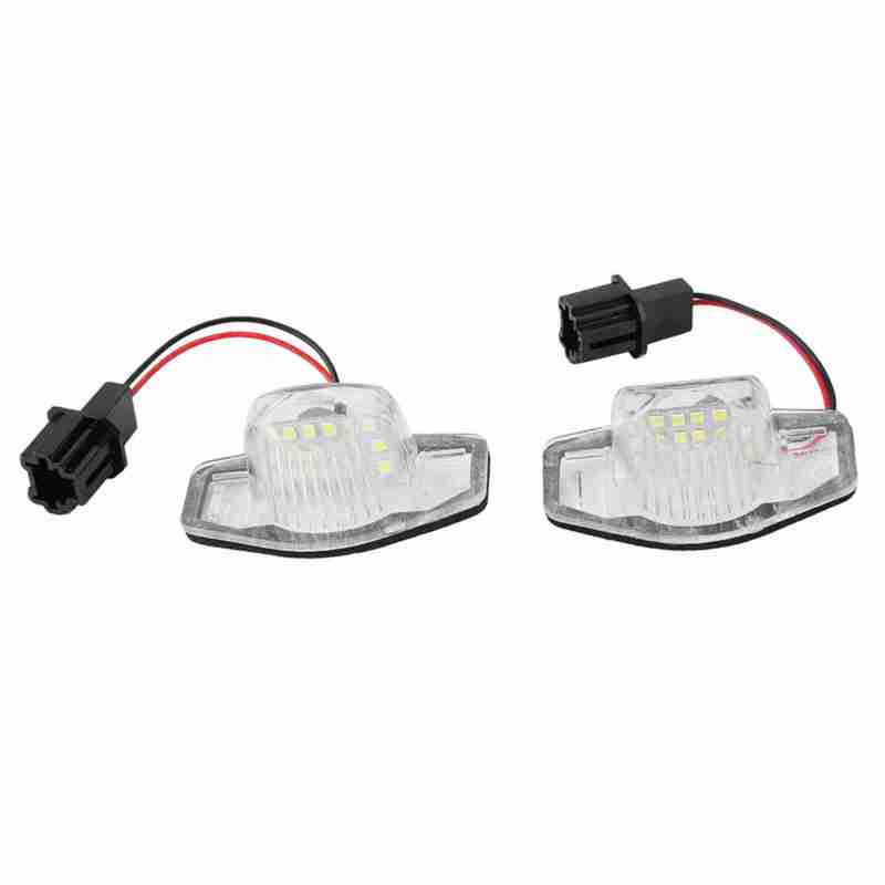 LED License Plate Light High Brightness Corrosion Resistant Heat Resistant Durable LED License Lamp for Honda Fit Jazz 2002-2014 - Image 3