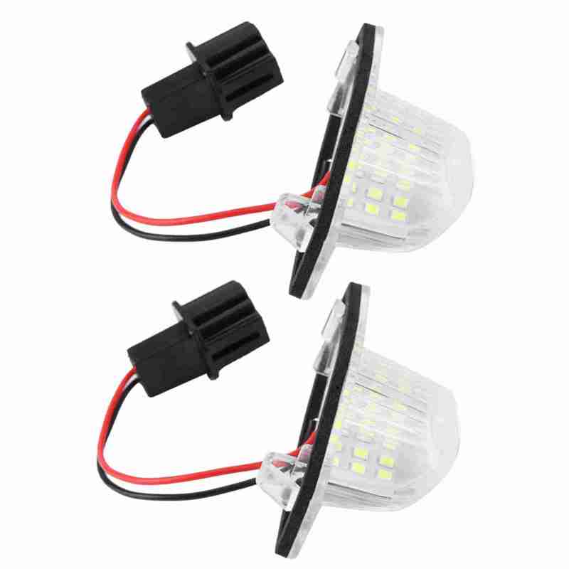 LED License Plate Light High Brightness Corrosion Resistant Heat Resistant Durable LED License Lamp for Honda Fit Jazz 2002-2014 - Image 2