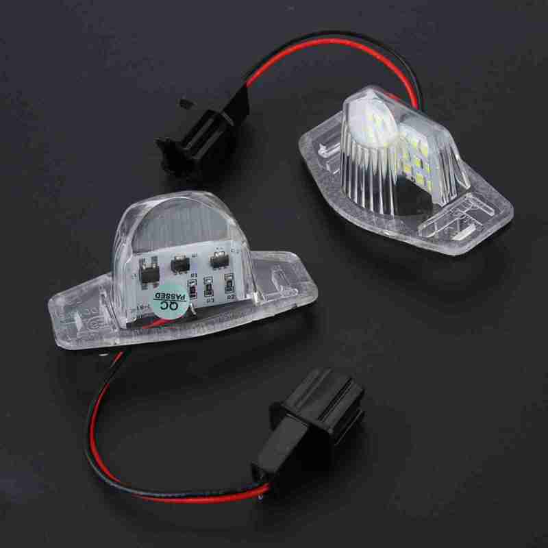 LED License Plate Light High Brightness Corrosion Resistant Heat Resistant Durable LED License Lamp for Honda Fit Jazz 2002-2014 - Image 5
