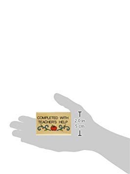 Hero Arts D548 Wood Stamps, Completed with Teacher's Help - Image 2