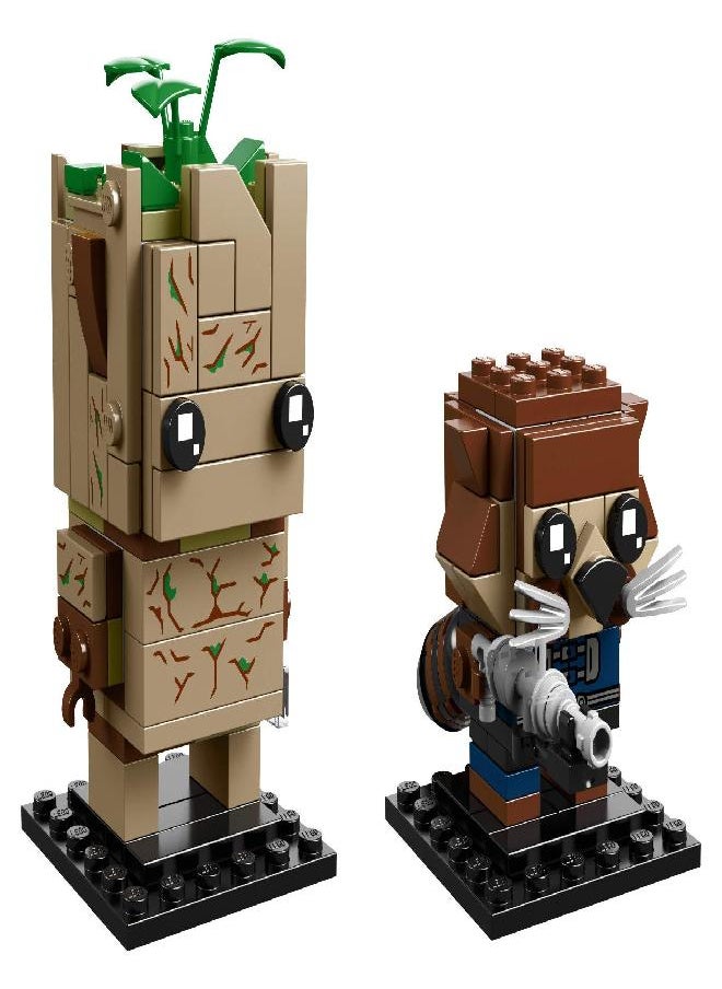 LEGO LEGO BrickHeadz Groot & Rocket Building Kit, Multicolor UAE