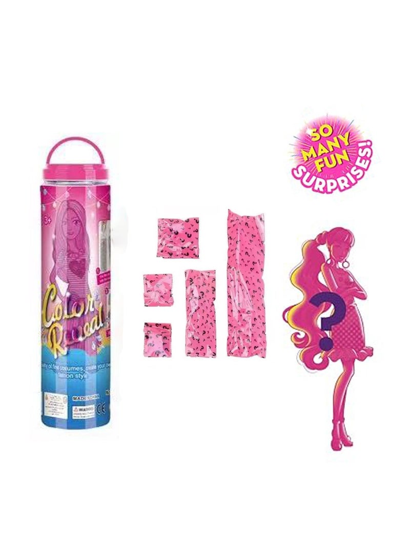 Doll with 6 surprises, Water reveals the doll's appearance and appearance of the dress, Surprise Box, Blind Box - Image 1