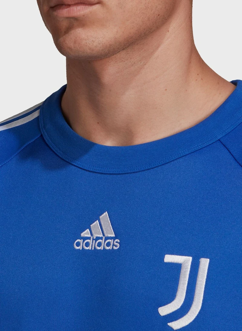 adidas سويت شيرت مزين بشعار يوفنتوس