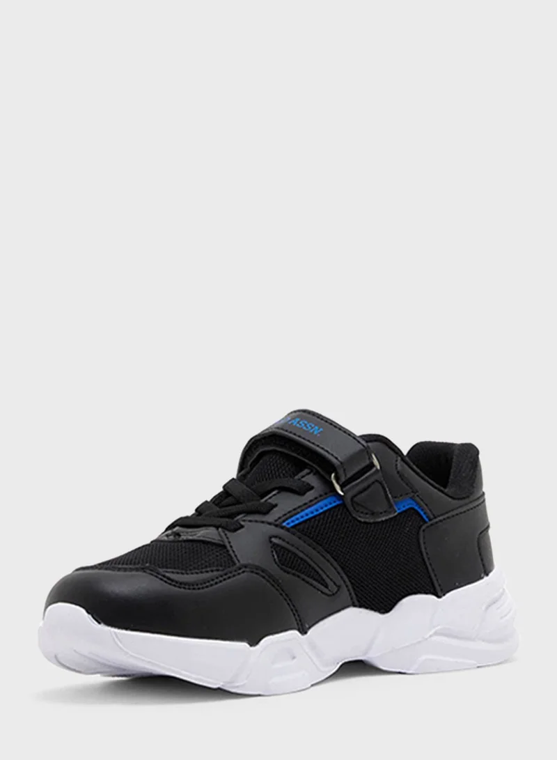 U.S.Polo Kids Low Top Velcro Sneakers