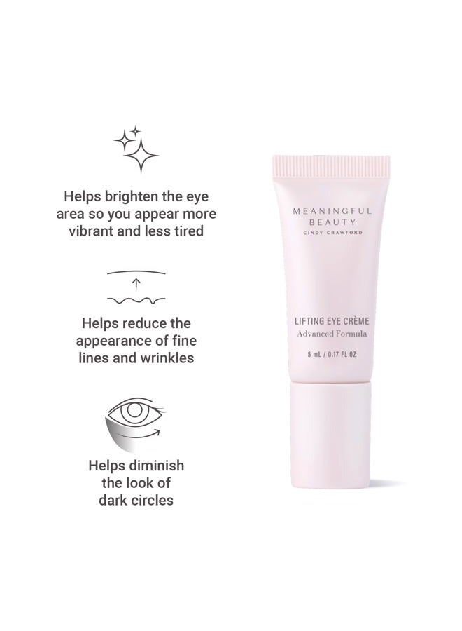 Meaningful Beauty Lifting Eye Crème Advanced Formula Under Care, Pack of 1 - Image 3