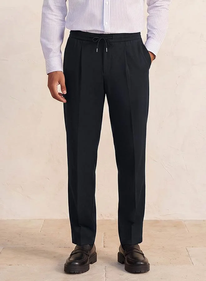 Splash FAV Regular Fit Formal Pleated Trousers