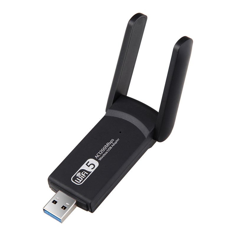 حوافز واي فاي USB لاسلكي 1200 ميجابت في الثانية بطاقة شبكة USB لان إيثرنت دوال باند 2.4 جيجاهرتز و 5 جيجاهرتز دونجل واي فاي - Image 4