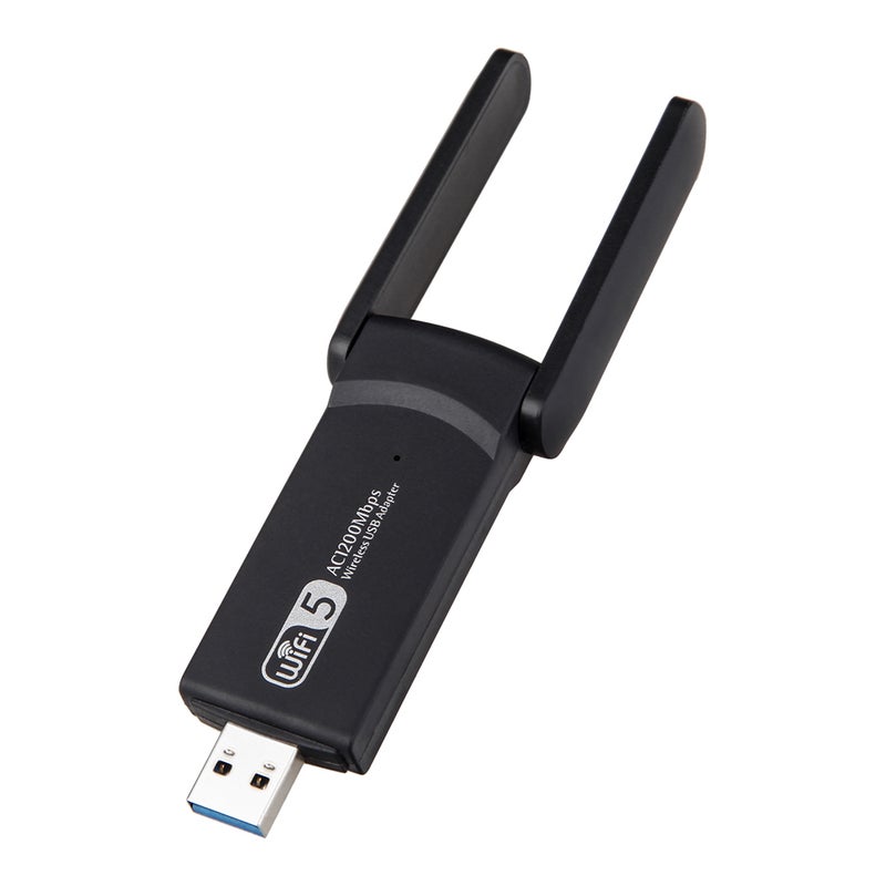 حوافز واي فاي USB لاسلكي 1200 ميجابت في الثانية بطاقة شبكة USB لان إيثرنت دوال باند 2.4 جيجاهرتز و 5 جيجاهرتز دونجل واي فاي - Image 5