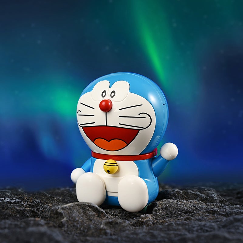 Keeppley Doraemon Building Blocks Blue Fat Doll Christmas Square-Headed Cat Gift For Boys And Girls A0115 - Image 1