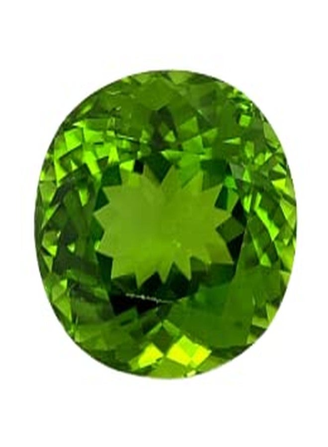 حجر كريم معتمد من GEMS RIVER، وزنه 7.75 قيراط، 8.25 راتي، غير معالج حرارياً وغير مسخن، حجر بخت شهر أغسطس (أعلى جودة AAA+)، حجر كريم معتمد من الزبرجد الأخضر للرجال والنساء (E259). - Image 2
