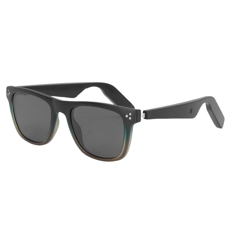 Magnetic Charging Smart Eyeglasses with Touch Translation Assistant Support 144 Languages Remote Photo Black - Image 4