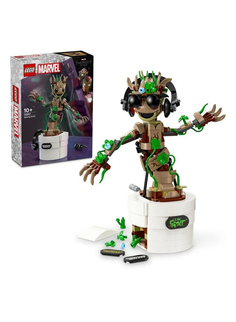 LEGO Marvel Dancing Groot 76297 Playset - 459 Pieces - Image 1