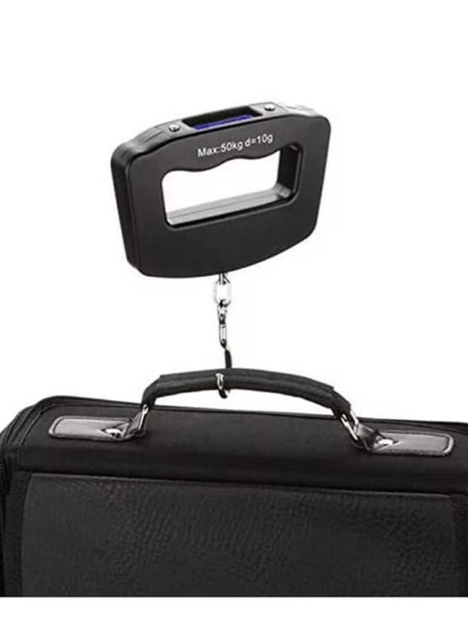 Generic - Digital Hanging Luggage Weight Scale Black 50 Kg - Image 1