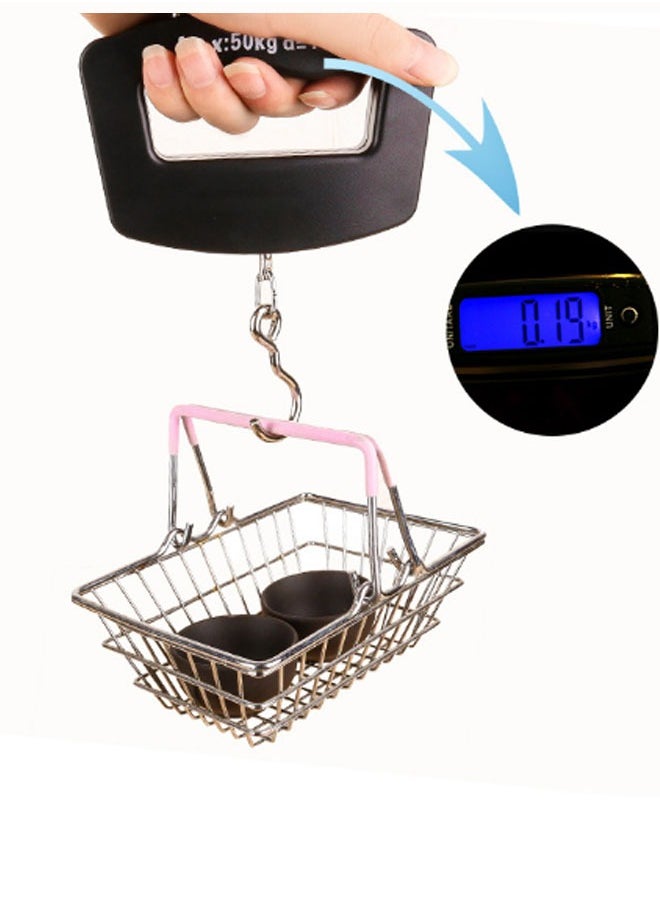 Generic - Digital Hanging Luggage Weight Scale Black 50 Kg - Image 1